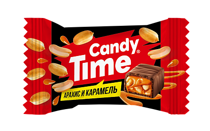 Candy Time арахис и мягкая карамель